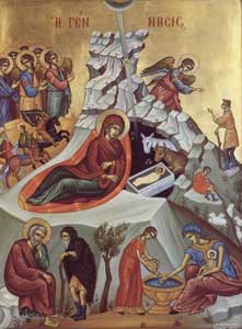 Icone de la Nativité