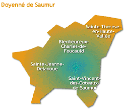 Paroisses de Saumur